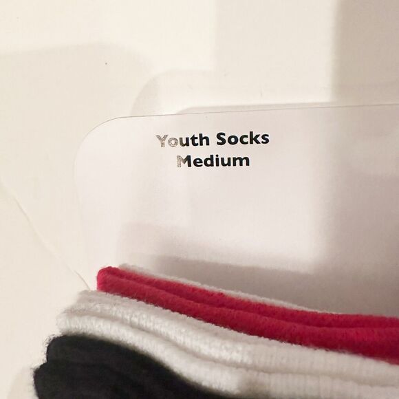 NEW DISNEY PARKS Minnie Mouse Youth Medium Socks 7 Pair Set Days of week Friyay - Picture 5 of 10